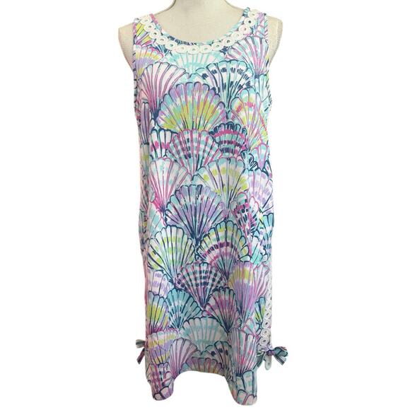 Lilly Pulitzer Multicolor Seashell Dress Size 6 - Picture 1 of 4